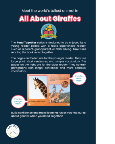 All About Giraffes back cover