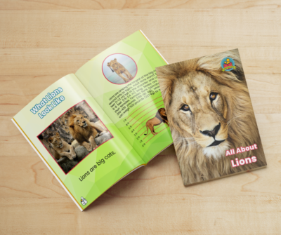 All About Lions interior pages