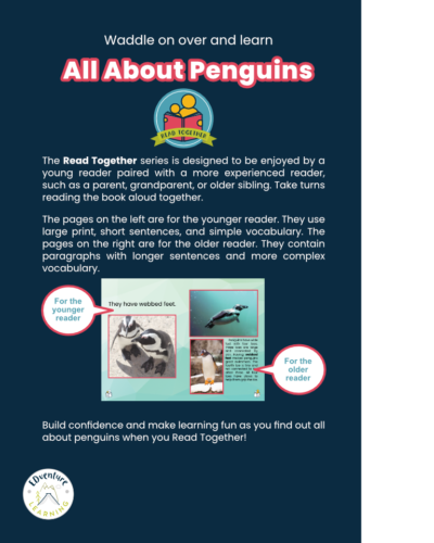 All About Penguins back cover