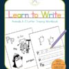 Learn to Write letter tracing workbook cover