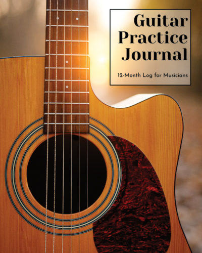 Acoustic Guitar Practice Journal Cover