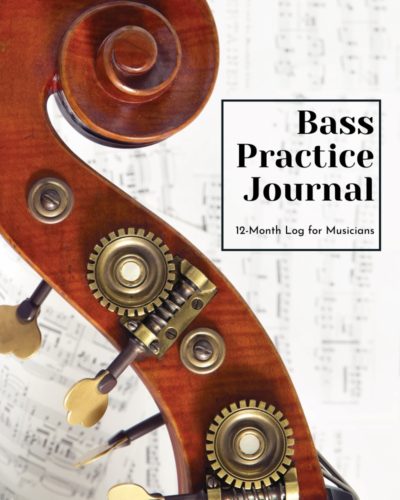 Bass Practice Journal Cover