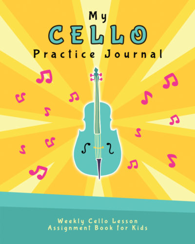 My Cello Practice Journal cover