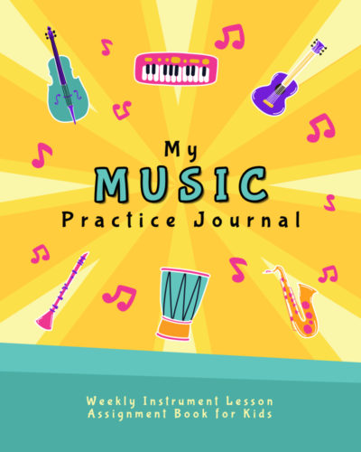 My Music Practice Journal cover