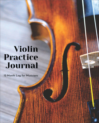 Violin Practice Journal Cover