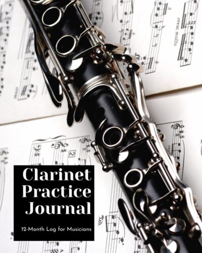 Clarinet Practice Journal cover