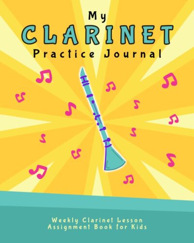 My Clarinet Practice Journal cover