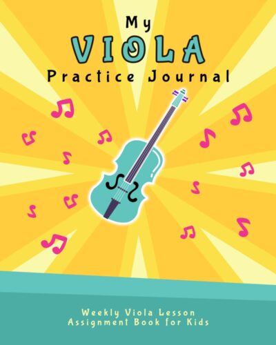 My Viola Practice Journal front cover