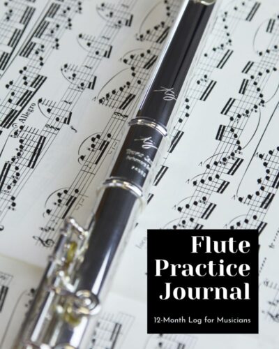 Flute Practice Journal front cover